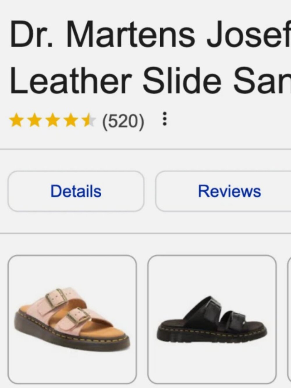 DR. MARTENS JOSEF BRONX SUEDE SLIDE SANDALS MSRP$175 Wellmade & Versatile - Picture 7 of 16